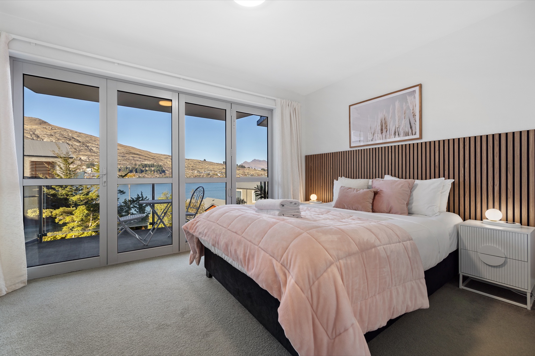 Completed main bedroom at 19 Alpine Village